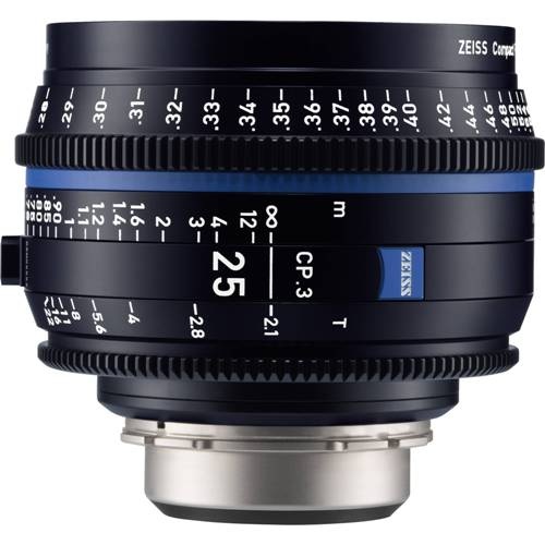 لنز-زایس--Zeiss-CP-3-25mm-T2-1-Compact-Prime-Lens-(Canon-EF--Mount,-Feet)